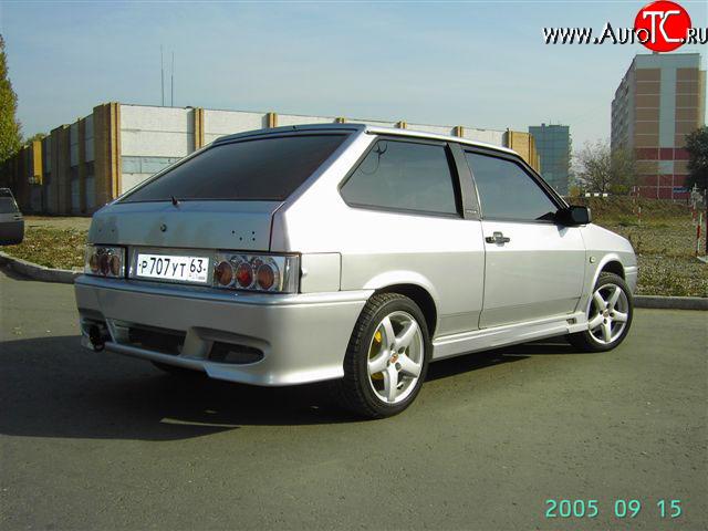 4 099 р. Задний бампер Снайпер Лада 2109 (1987-2004) (Неокрашенный)  с доставкой в г. Санкт‑Петербург