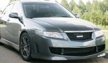 8 399 р. Бампер передний Mugen Style Honda Accord 7 седан CL дорестайлинг (2002-2005) (Неокрашенный)  с доставкой в г. Санкт‑Петербург. Увеличить фотографию 2