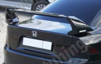 Спойлер высокий составной MUGEN Style var №2 Acura (Акура) TSX (ТСХ)  CU2 (2008-2014), Honda (Хонда) Accord (Аккорд)  8 седан CU (2008-2011)