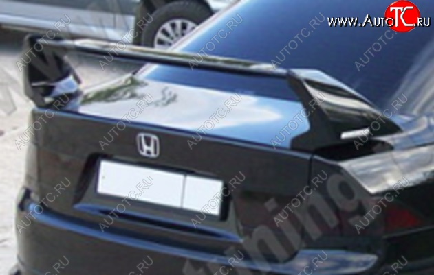 10 699 р. Спойлер высокий составной MUGEN Style var №2  Acura TSX  CU2 (2008-2014), Honda Accord  8 седан CU (2008-2011) (Неокрашенный)  с доставкой в г. Санкт‑Петербург