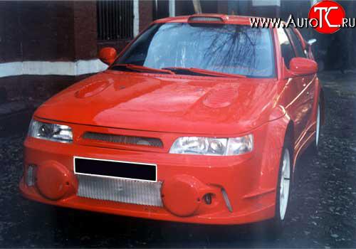 8 799 р. Арки WRC Evo Лада 2110 седан (1995-2007) (Неокрашенные)  с доставкой в г. Санкт‑Петербург