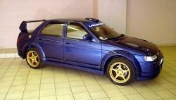 8 799 р. Арки WRC Evo Лада 2110 седан (1995-2007) (Неокрашенные)  с доставкой в г. Санкт‑Петербург. Увеличить фотографию 4