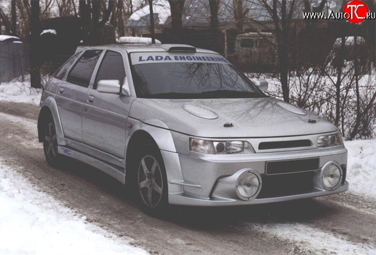 1 949 р. Жабры на капот WRC Evolution Toyota Corolla E130 седан USA (2003-2007) (Неокрашенные)  с доставкой в г. Санкт‑Петербург