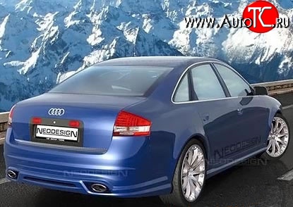 12 599 р. Задний бампер Magnus Style Audi A6 C5 дорестайлинг, седан (1997-2001) (Неокрашенный)  с доставкой в г. Санкт‑Петербург