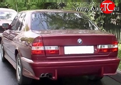 8 149 р. Задний бампер HAMANN Competition BMW 5 серия E34 седан дорестайлинг (1988-1994) (Неокрашенный)  с доставкой в г. Санкт‑Петербург