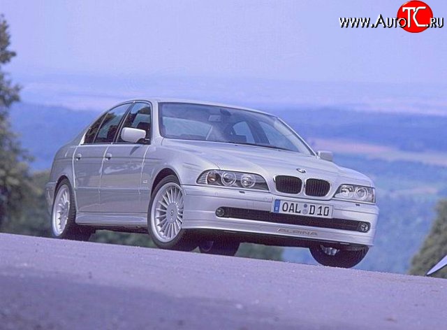 4 399 р. Накладка Alpine на передний бампер  BMW 5 серия  E39 (2000-2003) седан рестайлинг  с доставкой в г. Санкт‑Петербург