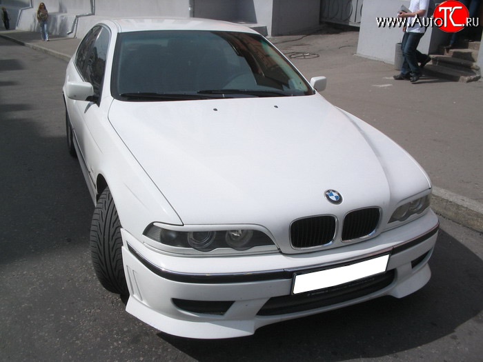 5 199 р. Юбка переднего бампера Devil Style BMW 5 серия E39 седан дорестайлинг (1995-2000)  с доставкой в г. Санкт‑Петербург