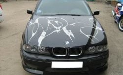 5 199 р. Юбка переднего бампера Devil Style BMW 5 серия E39 седан дорестайлинг (1995-2000)  с доставкой в г. Санкт‑Петербург. Увеличить фотографию 4