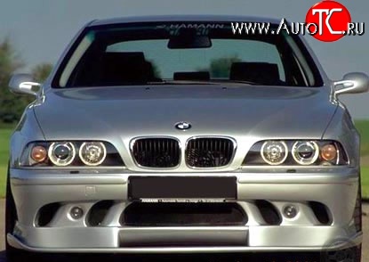 5 749 р. Накладка переднего бампера HAMANN Competition BMW 5 серия E39 седан дорестайлинг (1995-2000) (Неокрашенная)  с доставкой в г. Санкт‑Петербург