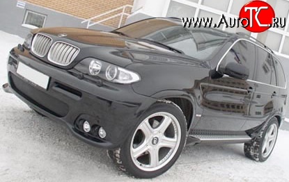 10 349 р. Передний бампер HAMANN V2 BMW X5 E53 дорестайлинг (1999-2003) (Дорестайлинговый кузов)  с доставкой в г. Санкт‑Петербург