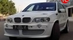 19 649 р. Передний бампер HARGE BMW X5 E53 дорестайлинг (1999-2003) (Неокрашенный)  с доставкой в г. Санкт‑Петербург. Увеличить фотографию 2