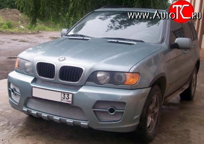 10 599 р. Передний бампер LORINSER Style BMW X5 E53 дорестайлинг (1999-2003) (Неокрашенный)  с доставкой в г. Санкт‑Петербург