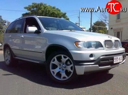 4 399 р. Накладка переднего бампера Sport (дорестайл) BMW X5 E53 дорестайлинг (1999-2003)  с доставкой в г. Санкт‑Петербург