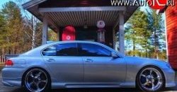 14 149 р. Пороги накладки HAMANN BMW 7 серия E65,E66, E67, E68 дорестайлинг, седан (2001-2005) (Неокрашенные)  с доставкой в г. Санкт‑Петербург. Увеличить фотографию 1