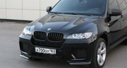 1 779 р. Реснички Global-Tuning BMW X6 E71 дорестайлинг (2008-2012) (Неокрашенные)  с доставкой в г. Санкт‑Петербург. Увеличить фотографию 2