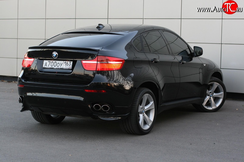 4 999 р. Спойлер Global-Tuning BMW X6 E71 дорестайлинг (2008-2012) (Неокрашенный)  с доставкой в г. Санкт‑Петербург