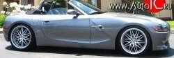 22 249 р. Пороги накладки CHPmotosport BMW Z4 E85 (2002-2008) (Неокрашенные)  с доставкой в г. Санкт‑Петербург. Увеличить фотографию 1