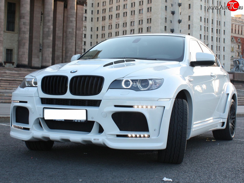 1 449 р. Реснички Hamann Tycoon Evo M BMW X6 E71 дорестайлинг (2008-2012)  с доставкой в г. Санкт‑Петербург