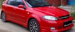 3 499 р. Пороги накладки Street Edition Chevrolet Lacetti хэтчбек (2002-2013) (Неокрашенные)  с доставкой в г. Санкт‑Петербург. Увеличить фотографию 2