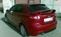 3 499 р. Пороги накладки Street Edition  Chevrolet Lacetti  хэтчбек (2002-2013) (Неокрашенные)  с доставкой в г. Санкт‑Петербург. Увеличить фотографию 5