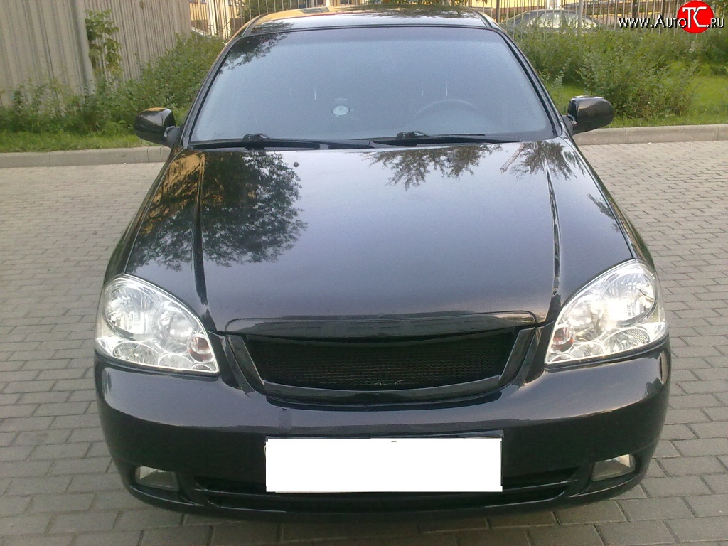 2 699 р. Решётка радиатора CTS Chevrolet Lacetti седан (2002-2013) (Неокрашенная)  с доставкой в г. Санкт‑Петербург