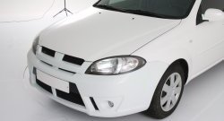 5 599 р. Передний бампер Style Chevrolet Lacetti хэтчбек (2002-2013) (Неокрашенный)  с доставкой в г. Санкт‑Петербург. Увеличить фотографию 2