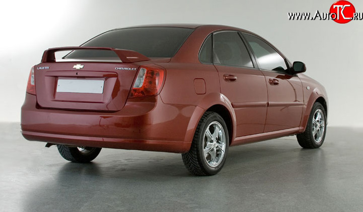 3 399 р. Спойлер Style на Chevrolet Lacetti седан (2002-2013) (Неокрашенный)  с доставкой в г. Санкт‑Петербург