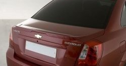 3 249 р. Дефлектор багажника Style Chevrolet Lacetti седан (2002-2013) (Неокрашенный)  с доставкой в г. Санкт‑Петербург. Увеличить фотографию 2