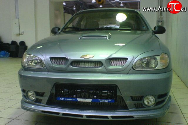 549 р. Реснички ATL Daewoo Lanos T100 дорестайлинг, седан (1997-2002) (Неокрашенные)  с доставкой в г. Санкт‑Петербург