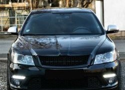 859 р. Реснички на фары СТ Skoda Octavia A5 рестайлинг универсал (2008-2013) (Неокрашенные)  с доставкой в г. Санкт‑Петербург. Увеличить фотографию 3