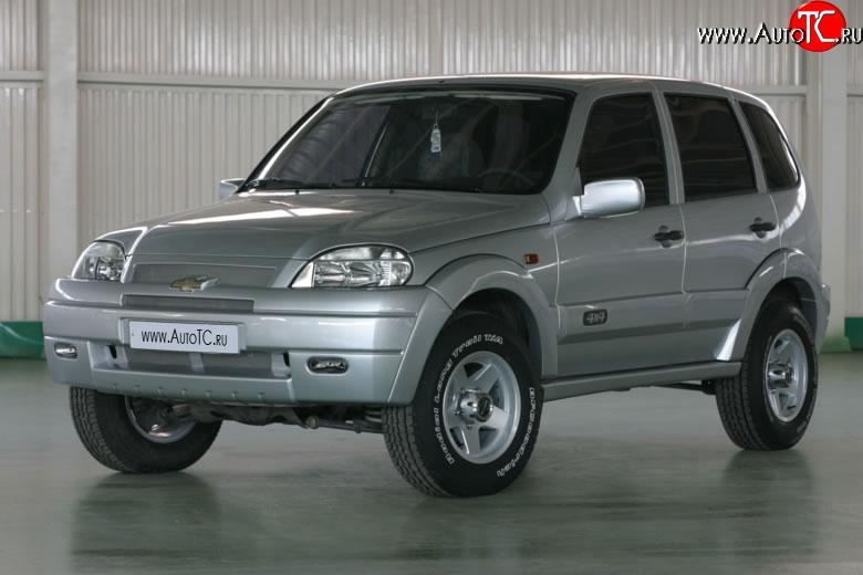 3 199 р. Арки Апал Chevrolet Niva 2123 дорестайлинг (2002-2008) (Неокрашенные)  с доставкой в г. Санкт‑Петербург