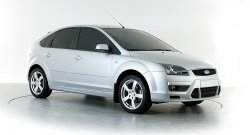 2 899 р. Накладка переднего бампера Sport Style Ford Focus 2 универсал дорестайлинг (2004-2008) (Неокрашенная)  с доставкой в г. Санкт‑Петербург. Увеличить фотографию 1