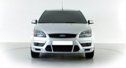 2 899 р. Накладка переднего бампера Sport Style Ford Focus 2 универсал дорестайлинг (2004-2008) (Неокрашенная)  с доставкой в г. Санкт‑Петербург. Увеличить фотографию 3