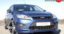 6 599 р. Накладка переднего бампера Loder 1899  Ford Focus  2 (2007-2011) седан рестайлинг, универсал рестайлинг, хэтчбэк 3 дв. рестайлинг, хэтчбэк 5 дв. рестайлинг (Неокрашенная)  с доставкой в г. Санкт‑Петербург. Увеличить фотографию 2