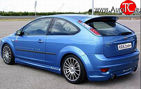 3 249 р. Спойлер ICC Ford Focus 2 хэтчбэк 5 дв. дорестайлинг (2004-2008)  с доставкой в г. Санкт‑Петербург