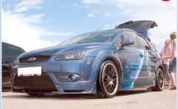 4 999 р. Накладка переднего бампера ST Sport  Ford Focus  2 (2004-2008) (Неокрашенная)  с доставкой в г. Санкт‑Петербург. Увеличить фотографию 2