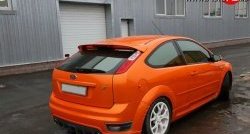 6 349 р. Диффузор заднего бампера Sport ST  Ford Focus  2 (2004-2008) хэтчбэк 3 дв. дорестайлинг, хэтчбэк 5 дв. дорестайлинг (Неокрашенный)  с доставкой в г. Санкт‑Петербург. Увеличить фотографию 6