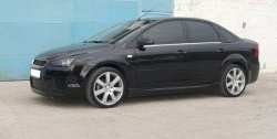 4 649 р. Пороги накладки ICС  Ford Focus  2 (2004-2011)  седан дорестайлинг, универсал дорестайлинг, хэтчбэк 5 дв. дорестайлинг, седан рестайлинг, универсал рестайлинг, хэтчбэк 5 дв. рестайлинг (Неокрашенные)  с доставкой в г. Санкт‑Петербург. Увеличить фотографию 3