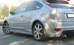 5 849 р. Пороги накладки MaxS  Ford Focus  2 (2004-2011) хэтчбэк 3 дв. дорестайлинг, хэтчбэк 3 дв. рестайлинг (Неокрашенные)  с доставкой в г. Санкт‑Петербург. Увеличить фотографию 1