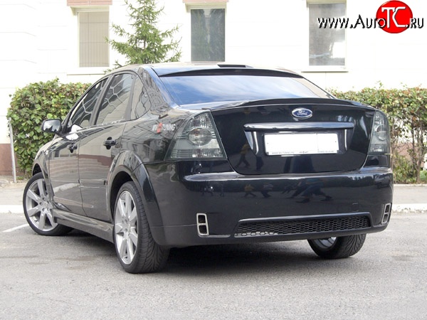 14 299 р. Задний бампер Concept Ford Focus 2 седан рестайлинг (2007-2011) (Неокрашенный)  с доставкой в г. Санкт‑Петербург