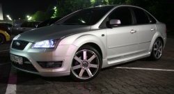 6 999 р. Пороги накладки ST  Ford Focus  2 (2004-2011)  седан дорестайлинг, хэтчбэк 5 дв. дорестайлинг, седан рестайлинг, хэтчбэк 5 дв. рестайлинг (Неокрашенные)  с доставкой в г. Санкт‑Петербург. Увеличить фотографию 4