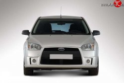 5 599 р. Передний бампер YTE Ford Focus 2  седан дорестайлинг (2004-2008) (Неокрашенный)  с доставкой в г. Санкт‑Петербург. Увеличить фотографию 1