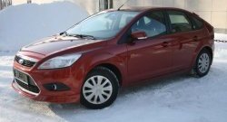 3 779 р. Накладка переднего бампера AutoTC Ford Focus 2 седан рестайлинг (2007-2011) (Неокрашенная)  с доставкой в г. Санкт‑Петербург. Увеличить фотографию 3