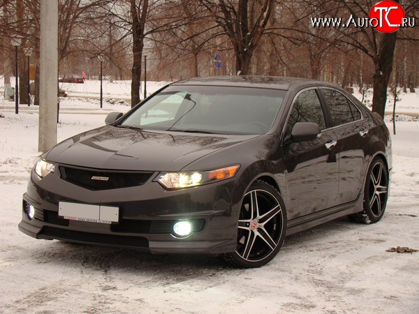 27 799 р. Передний бампер MUGEN Honda Accord CU седан дорестайлинг (2008-2011) (Неокрашенный)  с доставкой в г. Санкт‑Петербург