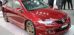 5 899 р. Пороги накладки Mugen Style рестайлинг  Honda Accord  7 седан CL (2002-2005) дорестайлинг (Неокрашенные)  с доставкой в г. Санкт‑Петербург. Увеличить фотографию 1