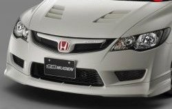 27 999 р. Пластиковый капот Mugen Style  Honda Civic  8 (2005-2011) FD дорестайлинг, седан, FD рестайлинг седан (Неокрашенный)  с доставкой в г. Санкт‑Петербург. Увеличить фотографию 1