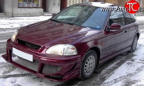 5 049 р. Передний бампер на Honda Civic EJ,EK,EM седан дорестайлинг (1995-1998)  с доставкой в г. Санкт‑Петербург