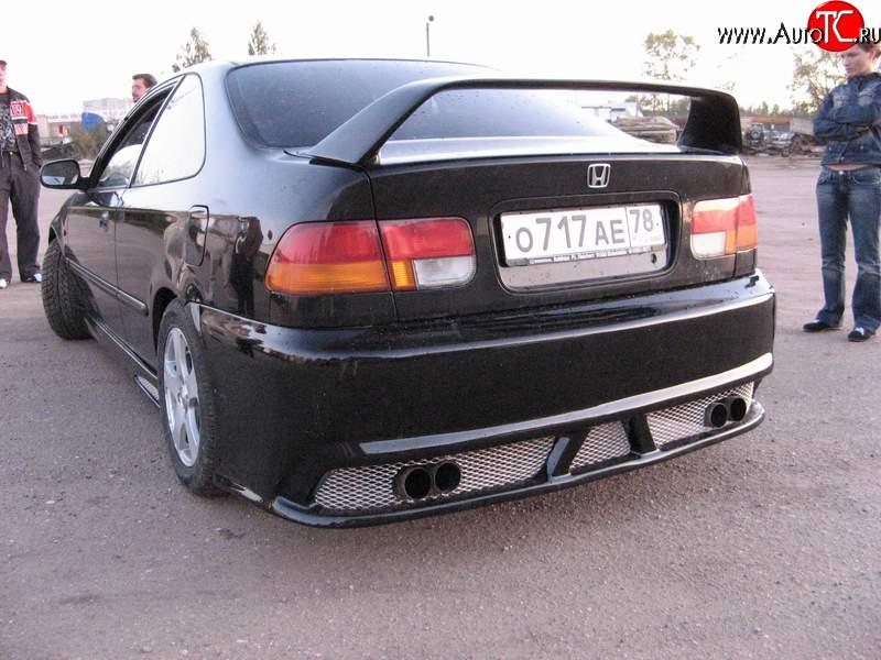 5 499 р. Задний бампер VeilSide Honda Civic EJ,EK,EM седан дорестайлинг (1995-1998)  с доставкой в г. Санкт‑Петербург