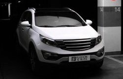 Решётка радиатора Fluxion KIA Sportage 3 SL дорестайлинг (2010-2014)