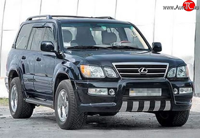 18 449 р. Передний бампер Red Aleti Lexus LX470 J100 дорестайлинг (1998-2002) (Неокрашенный)  с доставкой в г. Санкт‑Петербург